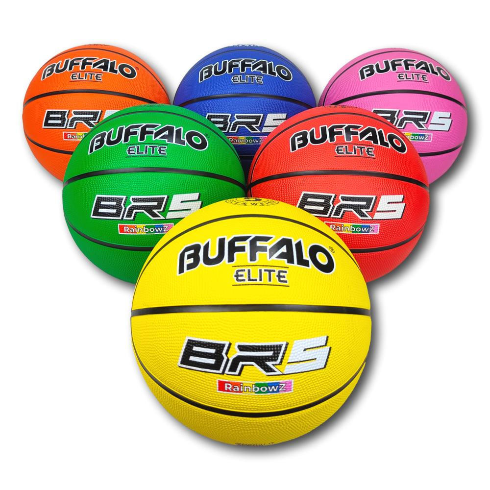 Buffalo Sports RainbowZ Basketballs Set of 6
