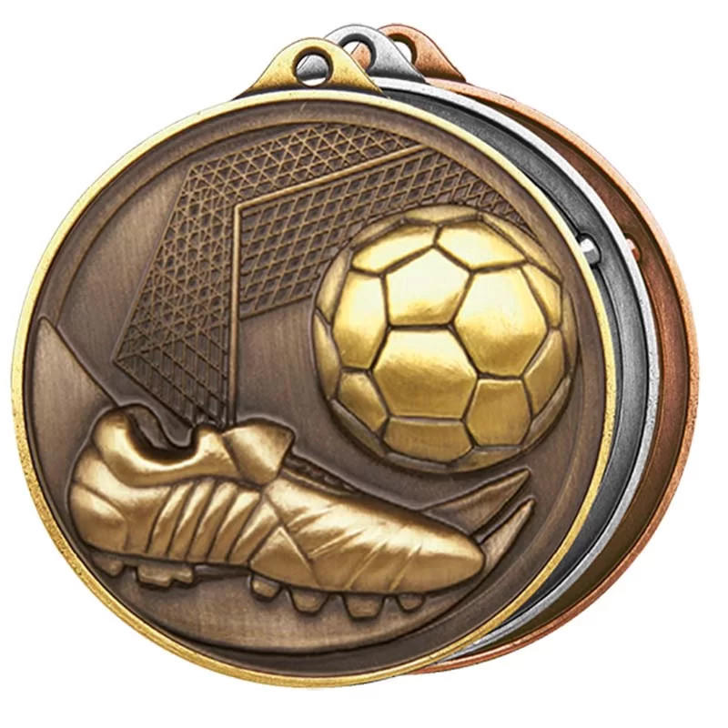 Alpha Series Soccer Medal
