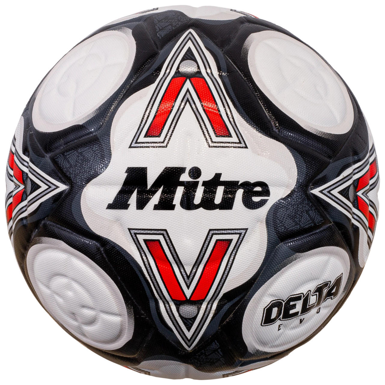 Mitre Delta Evo 24 Football - White/Red