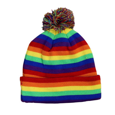 Rainbow Sequin Beanie main image 0