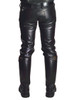 Mister B Leather Jeans Zip