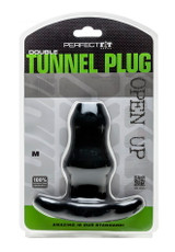 Double Tunnel Plug Medium - Black