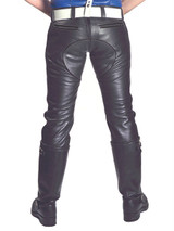Mister B Leather FXXXer Jeans All Black