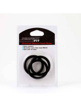 Silicone 3 Ring Kit X Large Black