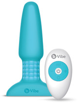 b-Vibe USB Rechargeable Rimming Plug - Teal