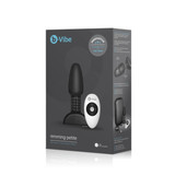 b-Vibe USB Rechargeable Petite Rimming Plug - Black