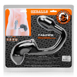 Tailpipe Chastity Cock-lock and Buttplug - Black