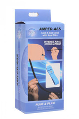 Amped-Ass - Cock and Ball Strap with Anal e-stim