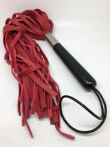 Classic Leather Flogger Red