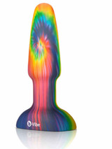 Peace & Love Tie Die Rimming Plug