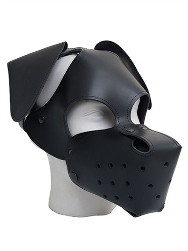Mister B Leather Floppy Dog Hood