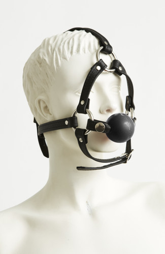 Ball Gag Head Harness