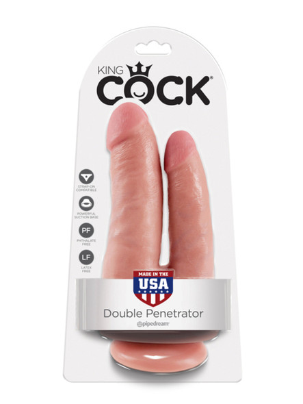 King Cock - Double Penetrator - Flesh