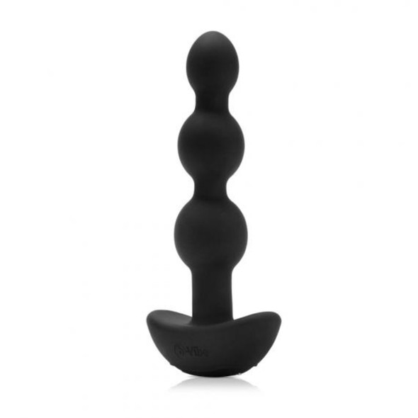 b-Vibe Triplet Anal Beads - Black