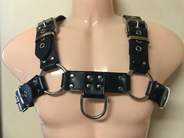 Bulldog Harness Leather