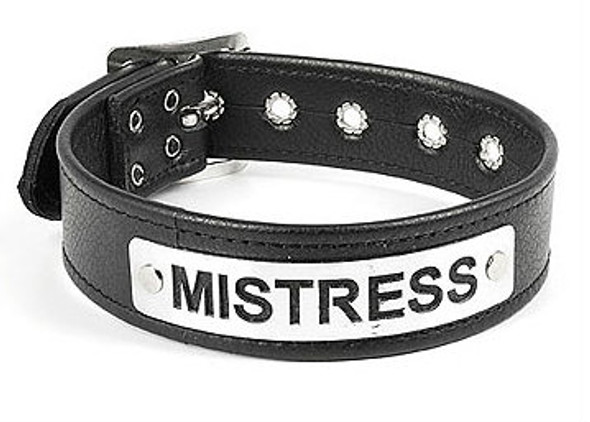 Mistress Leather Collar