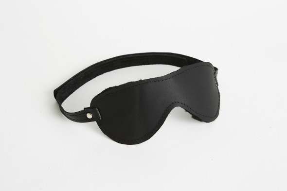 Plush Fur Lined Blindfold Aviator Velcro