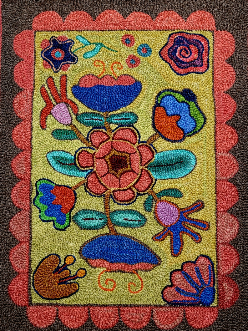 Puddleduck Primitives Floral - Breezy Ridge Rugs