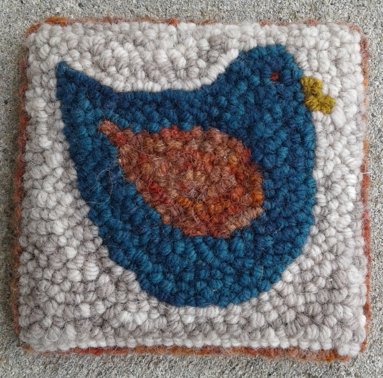Oxford Punch Needle Bird Beginner Kit without Needle - Breezy