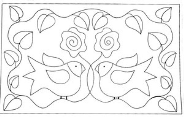 Lovebirds (Rug size)