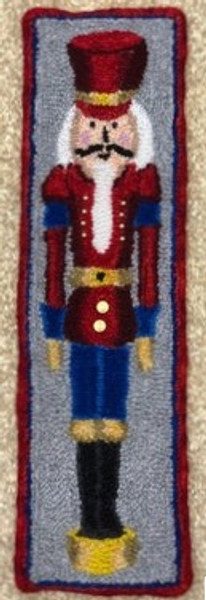 Punch hooked by Kathy Donovan, Checkmate Farm, Bluemont, Virginia