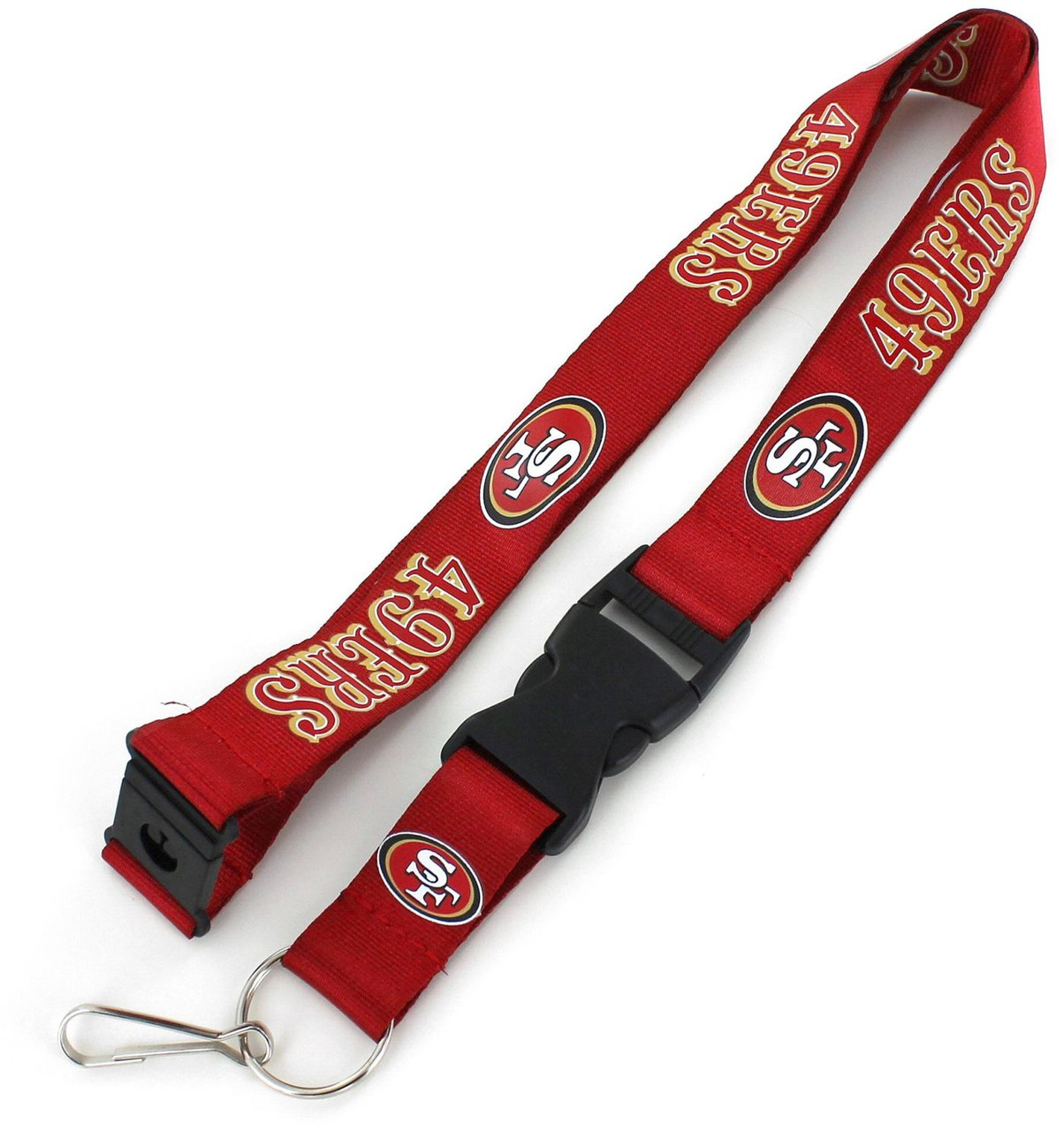 SAN FRANCISCO 49ERS (RED) TEAM LANYARD