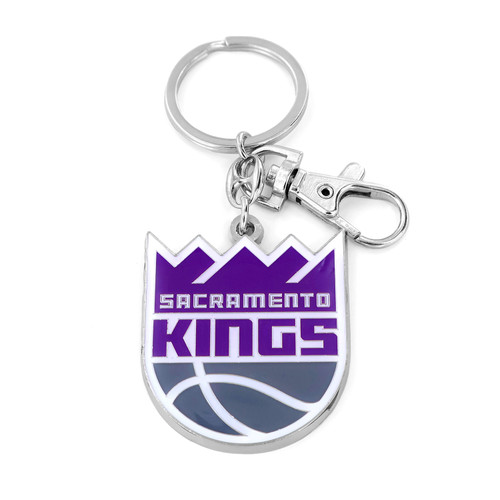 SACRAMENTO KINGS TEAM LOGO HEAVYWEIGHT KEYCHAIN