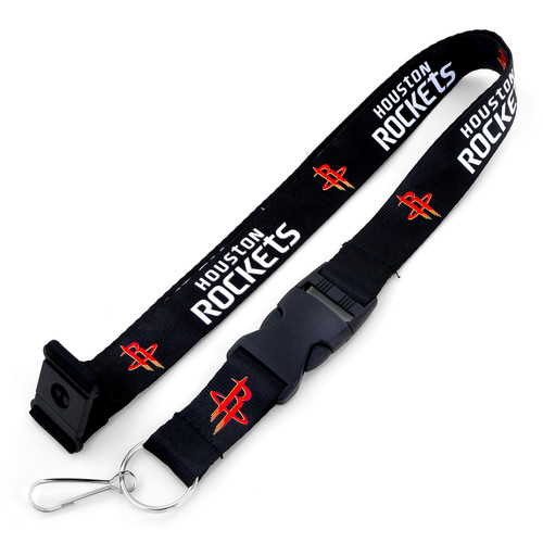 HOUSTON ROCKETS BLACK LANYARD