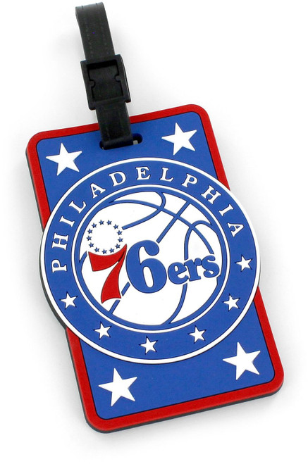 PHILADELPHIA 76ERS SOFT BAG TAG