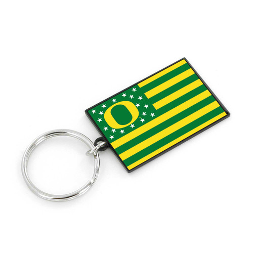 OREGON AMERICANA FLAG KEYCHAIN