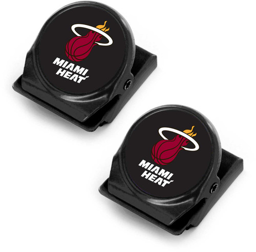 MIAMI HEAT 2-PK MEMO CLIP MAGNET