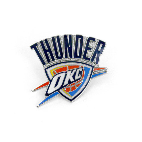 OKLAHOMA CITY THUNDER LOGO PIN