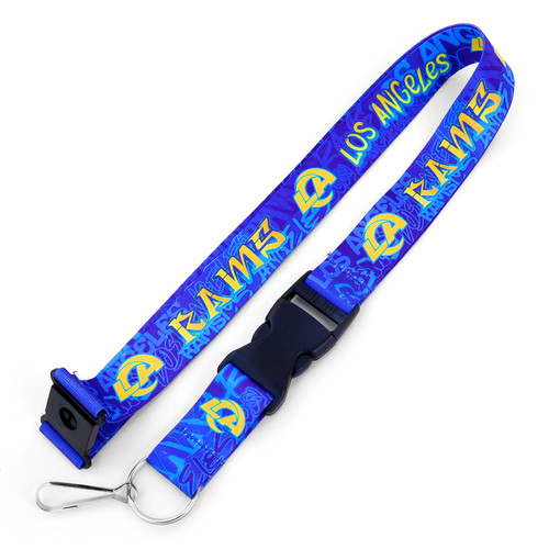 LOS ANGELES RAMS GRAFFITI LANYARD