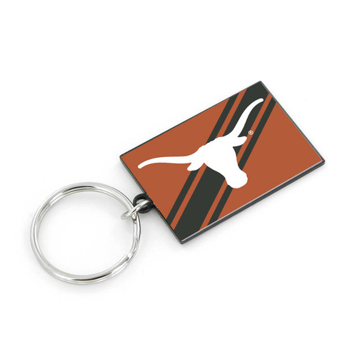 TEXAS STRIPED KEYCHAIN