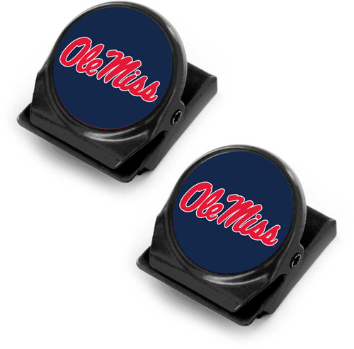 OLE MISS 2-PK MEMO CLIP MAGNET