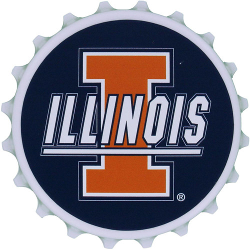 ILLINOIS GIANT BOTTLE CAP OPENER (OC)