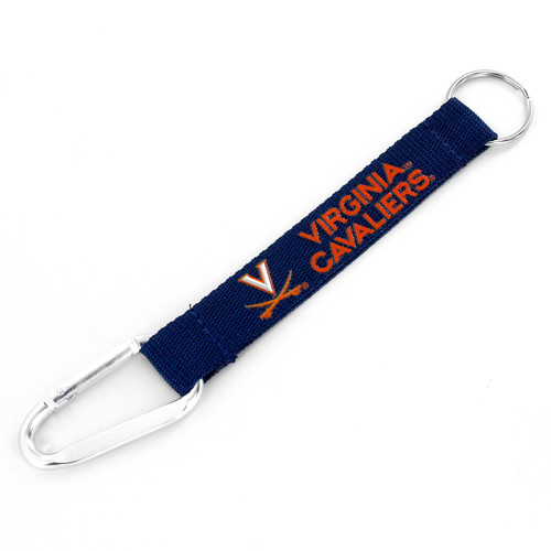 VIRGINIA CARABINER LANYARD KEYCHAIN