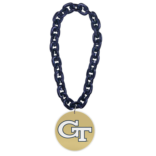 GEORGIA TECH (NAVY) FAN CHAIN (PT) GEORGIA TECH (NAVY) FAN CHAIN (PT)