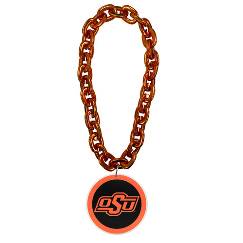 OKLAHOMA STATE (ORANGE) FAN CHAIN (PT)
