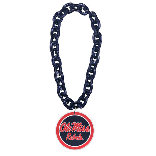 OLE MISS (NAVY) FAN CHAIN (PT)