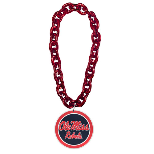OLE MISS (RED) FAN CHAIN (PT)