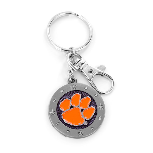 CLEMSON IMPACT KEYCHAIN