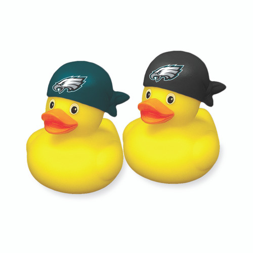 PHILADELPHIA EAGLES RUBBER DUCK SET (2-PACK)