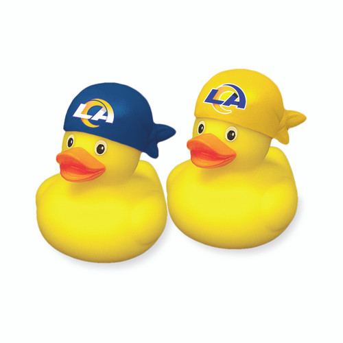 LOS ANGELES RAMS RUBBER DUCK SET (2-PACK)