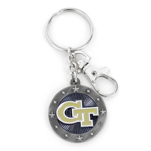 GEORGIA TECH IMPACT KEYCHAIN