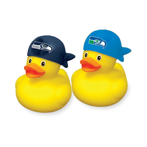 SEATTLE SEAHAWKS RUBBER DUCK SET (2-PACK)