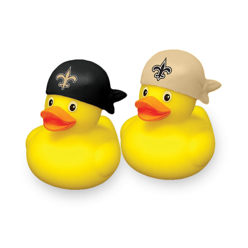 NEW ORLEANS SAINTS RUBBER DUCK SET (2-PACK)