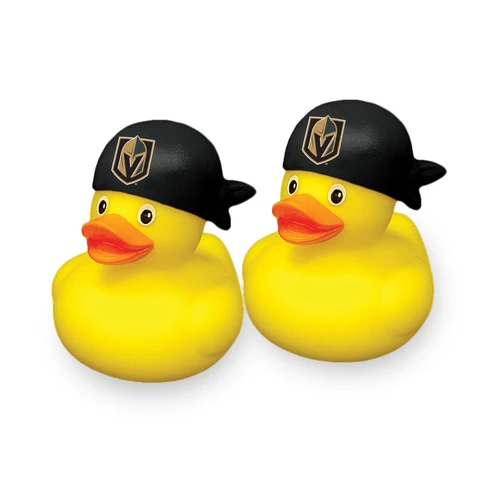 LAS VEGAS GOLDEN KNIGHTS RUBBER DUCK SET (2-PACK)