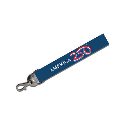 AMERICA 250 DELUXE WRISTLET KEYCHAIN