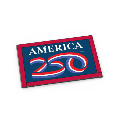 AMERICA 250 LOGO (RED) 2X3 MAGNET